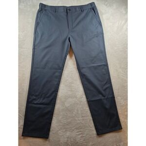 Jack Archer Jetsetter Pants Mens 38x32 Deep Blue Straight Fit Chino Performance